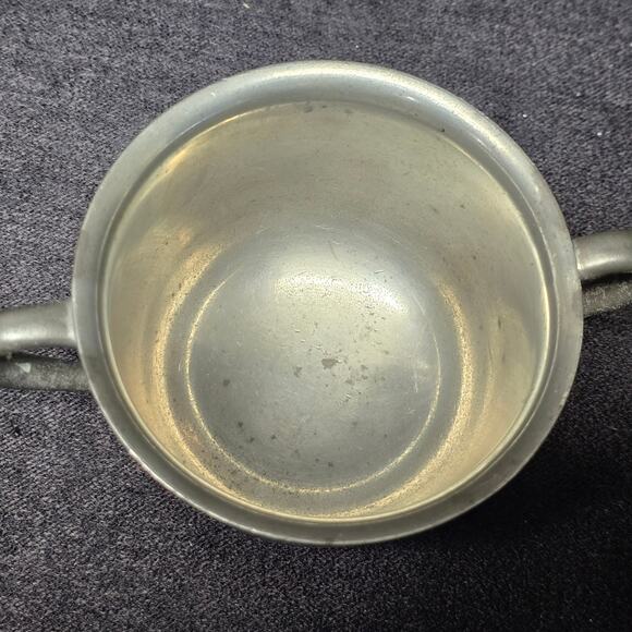 Vintage Old Colony Pewter 39 Silver Sugar Bowl Dish - Picture 5 of 14